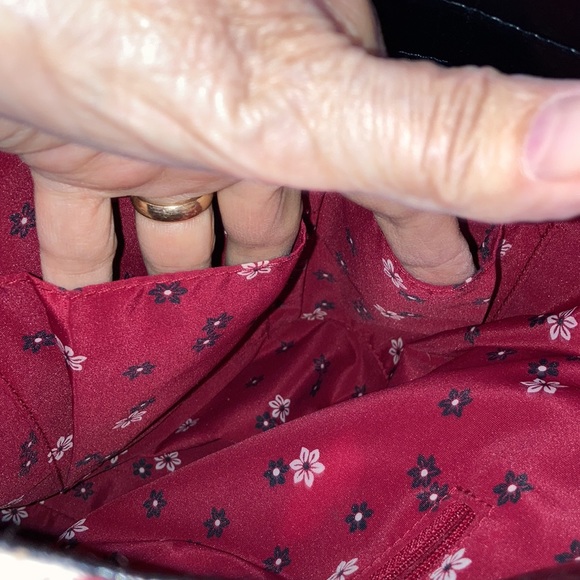 VERA BRADLEY Houndstooth design purse/tote - Picture 5 of 14